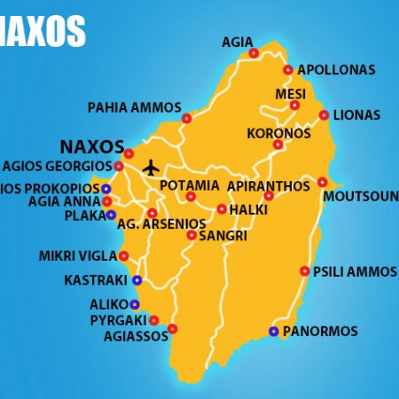 Spiagge Naturiste a Naxos